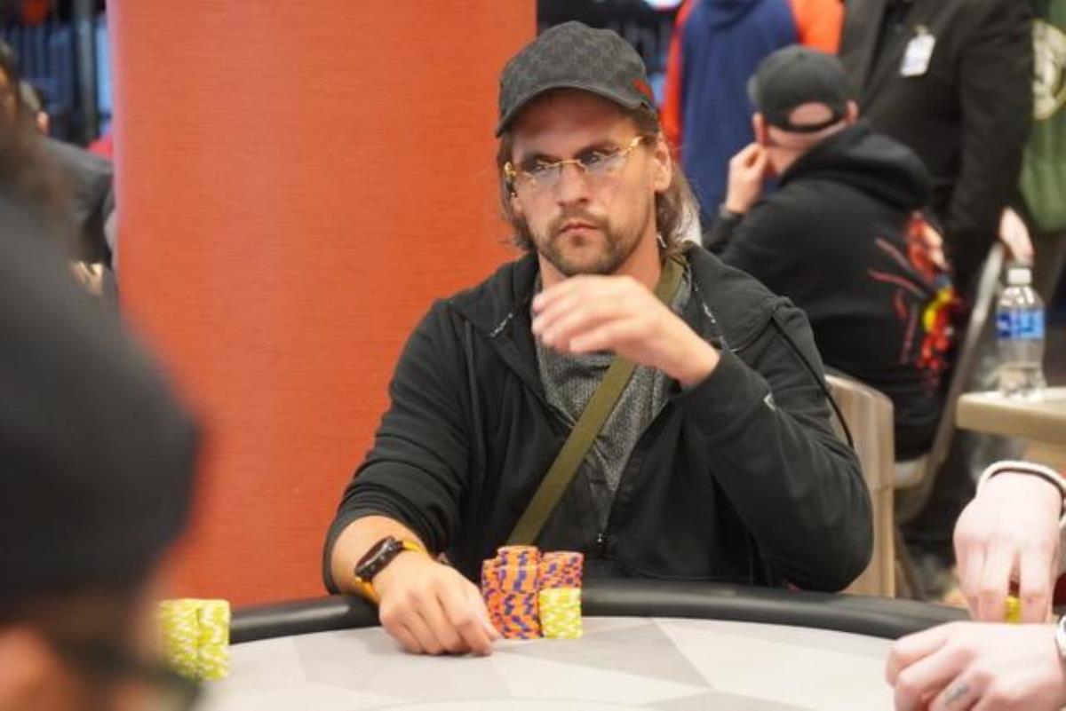 Matt Dodd raised all in for roughly 900,000 from the button and Marc ...